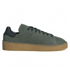 ADIDAS ORIGINALS STAN SMITH SCARPE DA UOMO VERDI IN PELLE SCAMOSCIATA CREPE SCARPE DA GINNASTICA - Foto 1 di 7