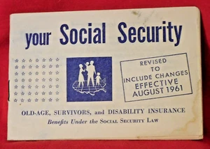 US "Your Social Security" Booklet, 1961 - Picture 1 of 3