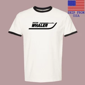Boston Whaler Men's Ringer Black Size S-3XL - Picture 1 of 1