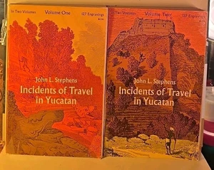 John L. Stephens - Incidents Of Travel In Yucatan- Volume 1-2 - Imagen 1 de 5