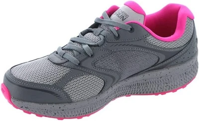 Skechers Go Run Consistent Vivid Horizon Sneaker Women's Sz 8.5 Wide Gray Pink - Image 1 of 4