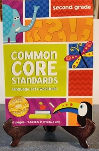 Home School Common Core Language Arts Workbook 2nd Grade New - Picture 1 of 4