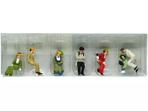 PREISER Personnages assis 1900 - HO 1/87 - PREISER 12137 - Imagen 1 de 1
