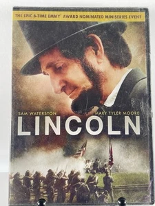 Gore Vidal's Lincoln (DVD, 2009) Sam Waterston Mary Tyler Moore SEALED - Bild 1 von 2