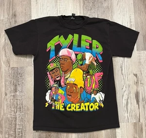 Camicia Tyler The Creator colorata nera taglia media - Foto 1 di 5