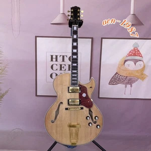 Byrdland Jazz Natural chitarra elettrica corpo cavo Archtop 596 mm pickup HH negli Stati Uniti - Foto 1 di 7