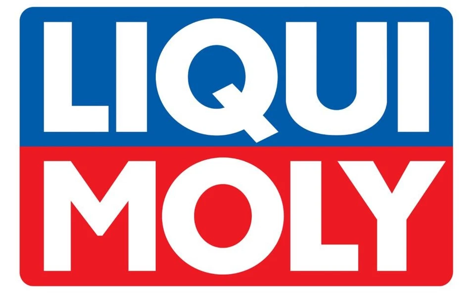 Pegatina/calcomanía de vinilo laminado troquelado con logotipo de Liqui Moly Foto 1 de 1