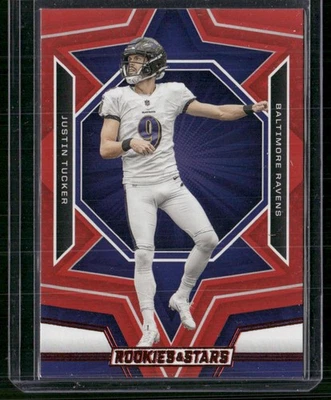 2023 Panini Rookies & Stars #7 Justin Tucker Red - Image 1 of 2