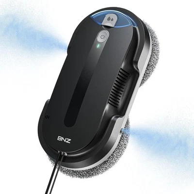 Smart Window Cleaning Robot with Dual Spray, AI Path & Safety System-Matt Black - Image 1 of 4