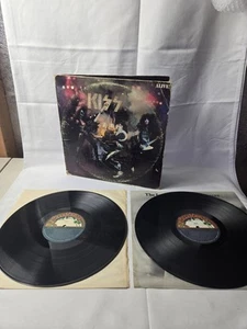 KISS Alive! 1975 2xLP Vinyl Record Gatefold Album : VG+ NBLP 7020-798 - Tested - Foto 1 di 7