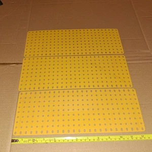 *INUTILIZZATO/QUALITÀ*3X#71D SPECIAL ORDER INGLESE GIALLO MECCANICO PIATTO (FORO 9X25 - Foto 1 di 2
