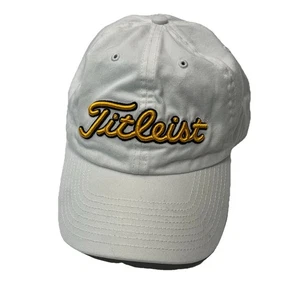 Titleist Golf Hat Yellow White Strap Mens NCAA Murray State College Embroidered - Picture 1 of 24