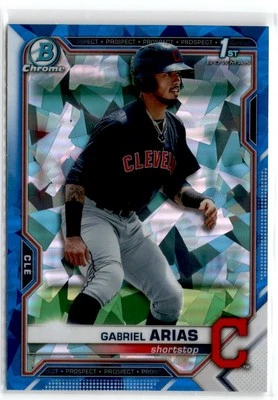 2021 BOWMAN CHROME SAPPHIRE - GABRIEL ARIAS #BCP-89 - - Image 1 of 2