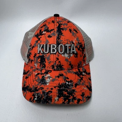 Gorra Kubota SnapBack Ajustable Naranja Digital Camuflaje Jóvenes Niños K Productos Foto 1 de 4