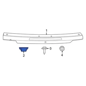 Genuine Ford Spoiler Grommet W721489-S300 - Picture 1 of 2