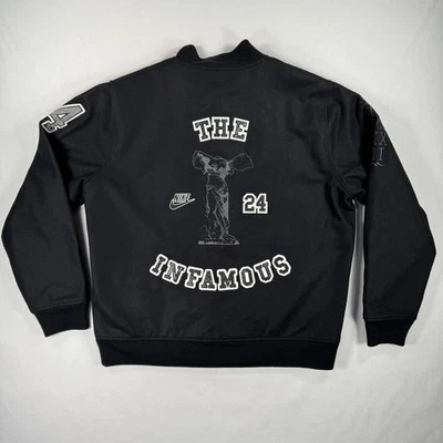 Шерстяная куртка Nike Victory Destroyer Varsity Kobe Infamous 24 цвет черный Bomber размер XL - Изображение 1 из 4