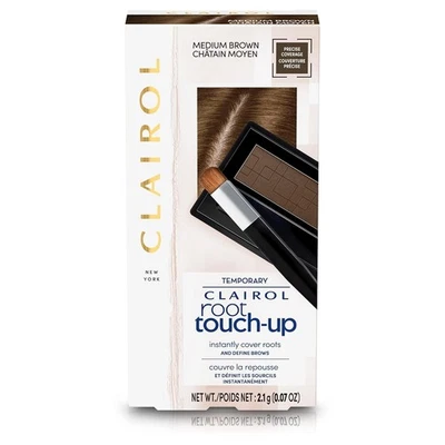 Clairol Root Touch-Up Temporary Concealing Powder Instant Hair Gray Cover Brown - Image 1 of 4