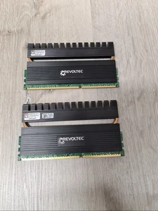 KIT DE 2 RAM Kingston KVR REVOLTEC KVR1066D3N7K2/4G - Photo 1/4