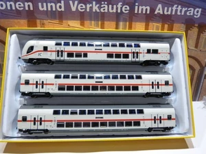Brawa 44514 Dreiteiliges Doppelstock-Wagenset DB Intercity IC 2 AC Digital   W60 - Bild 1 von 8