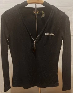 Harley Davidson Long Sleeve Shirt Sz XS - Picture 1 of 5