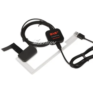 Receptor Erisin DAB con sintonizador doble DAB antena reforzada para radio de coche Android - Imagen 1 de 12