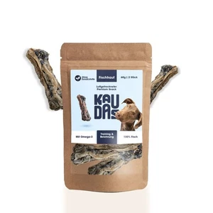 KAUDAS® Fischhaut Fit-Knusper Knochen · Luftgetrocknete Kausticks · 2 x 60 g - Bild 1 von 1