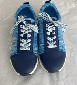 TRAQ by Alegria Qest Smart Walking Blue Lace Sneaker Schuhe US 7 EUR 37 Neu ohne Karton - Bild 1 von 11