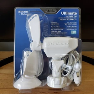 Caframo Ultimate Cabin Fan Model 747 12V DC with Lighter Plug 2-Speed White - Picture 1 of 10