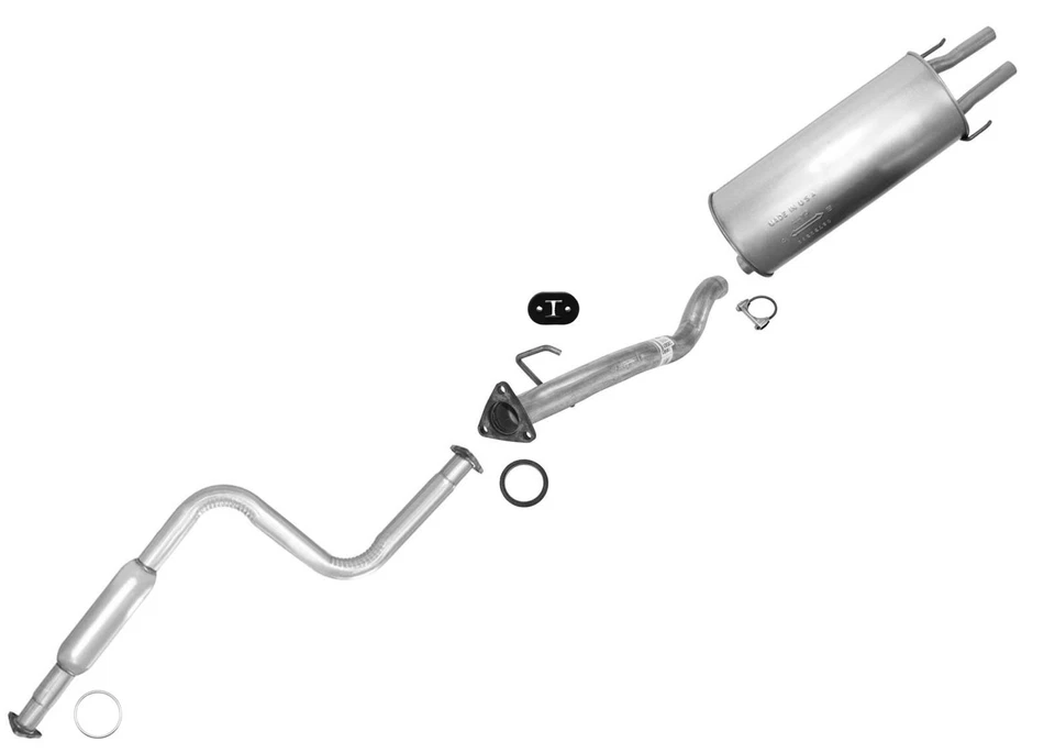 For 1995-1998 Acura TL 2.5L Resonator Extension Pipe Muffler Exhaust System - Image 1 of 4