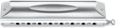 SUZUKI S-64C Chromatic harmonica Sirius series Long stroke Key C new F/S - Image 1 of 4
