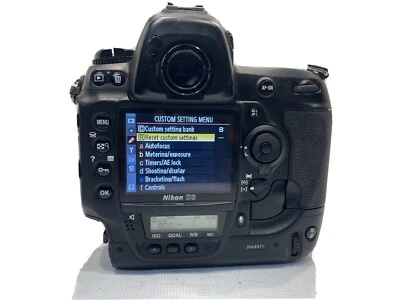 Nikon D3 12.1MP Digital SLR Camera Body Only 107,767 Count - Image 1 of 4