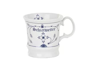 Herrenbecher Indisch blau Schietwetter Kaffee Tasse Tee Pott Cappuchino Maritim - Bild 1 von 1