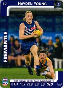 2025 Fremantle Dockers AFL TeamCoach Card - Hayden Young - Bild 1 von 3