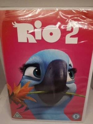 Rio 2 + Bonus (Widescreen DVD) Jamie Foxx NEW Sealed ☆ FREE FAST POST - Image 1 of 2
