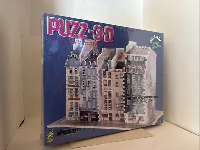 Wrebbit Puzz-3D Paris Sur le Quai 421 Piece Jig Saw Puzzle Difficult - Image 1 of 4