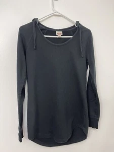 Lightly Used Mossimo Supply Co. Black Long Sleeve Sweatshirt Women’s Size M - Picture 1 of 4