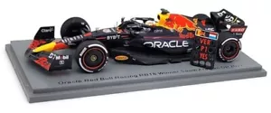 1/43 Red Bull RB18 N1 Winner Max Verstappe Arabia Saudita GP 2022 por Spark S8524 - Imagen 1 de 6