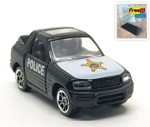 Majorette Toyota Rav 4 Police White / Black 1:50 (3 inches) no Package - Picture 1 of 8