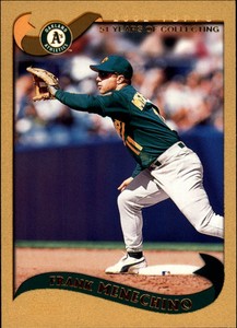 2002 (ATHLETICS) Topps Gold #39 Frank Menechino /2002