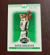 2007-08 Topps Triple Threads David Robinson Emerald Green 32/66