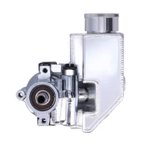 Chrome Type II Power Steering Pump with Aluminum Reservoir for GM - Picture 1 of 1