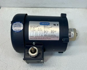 Leeson 101767.00 1/4HP Motor C4T17FC9B 1725RPM TEFC S56C - Picture 1 of 6
