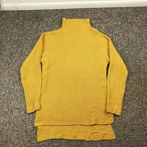 Bartolini Sweater Cashmere Wool Mock Neck Ribbed Pullover Womens Medium Italy - Picture 1 of 9
