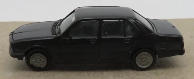 Micro Herpa Ho 1/87 BMW 745 I Nera Metallo #03027 No. Box - Immagine 1 di 4