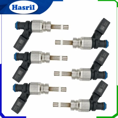 6X Fuel Injector For Audi A4 A5 Quattro A6 C6 Q5 3.2L V6 2008-2012 06E906036F - Image 1 of 4