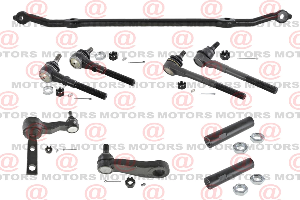 Para Expedition 02 Tracción trasera Eslabón central Tie Rods Pitman Brazo Ralentí Brazo Manga Ajustable Foto 1 de 4