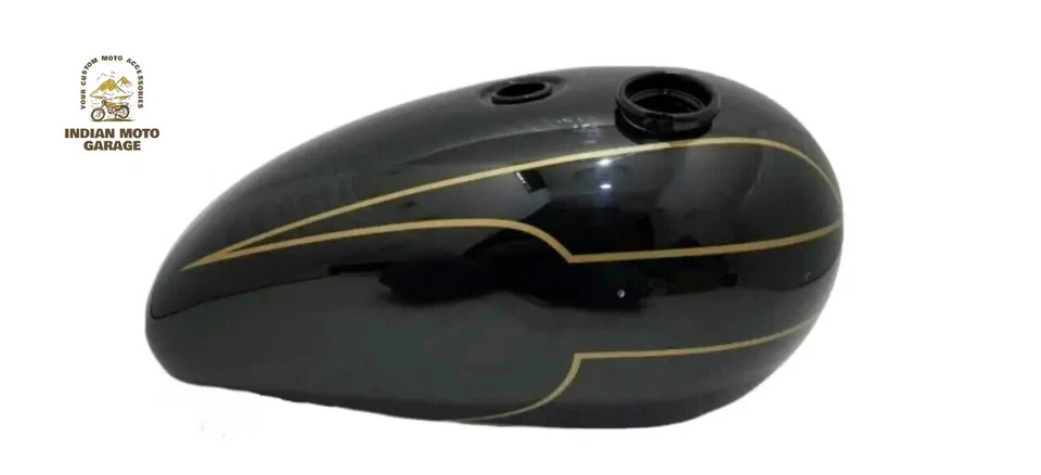 APTO PARA TANQUE DE GASOLINA TRIUMPH T140 ACERO NEGRO Foto 1 de 4
