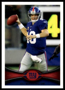 Topps Chrome #103 Eli Manning 2012 refractores camuflaje #/499 - Imagen 1 de 2