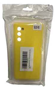 Funda de teléfono de silicona amarilla con protección contra caídas - Se adapta a Galaxy S20 FE - Imagen 1 de 1