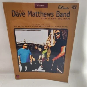 Best of Dave Matthews Band for Easy Guitar Partiture Easy Guitar 002500315 Tab - Foto 1 di 6